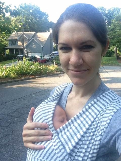 Sarah Callahan and baby