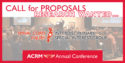 ACRM 2018 Call for Spinal Cord Injury Proposals
