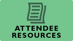 Links to attendee resources page.