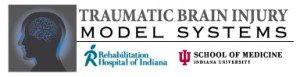 logo: Traumatic Brain Injury Model Systems / Rehabilitation Hospital of Indiana/ Indiana University