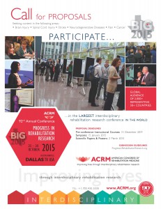ACRM 2015 Call for Proposals Flyer