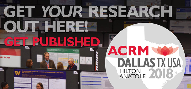 ACRM Conference: Submit, Join, Collaborate, Join