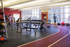 Hilton Chicago Weight Room & Indoor Track