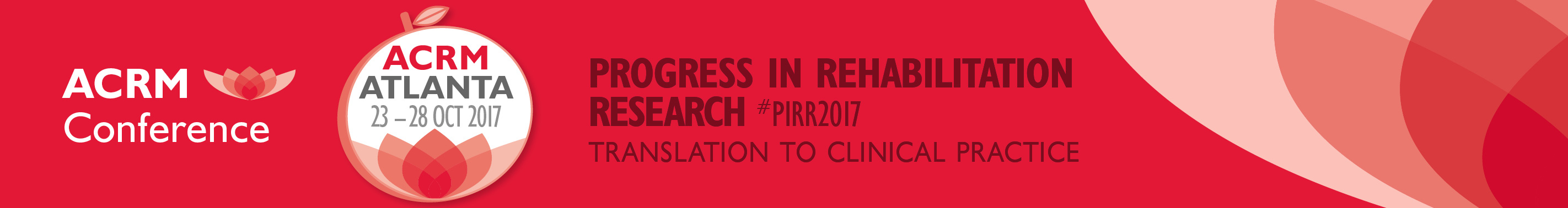 ACRM Conference: Progress in Rehabilitation Research #PIRR2017