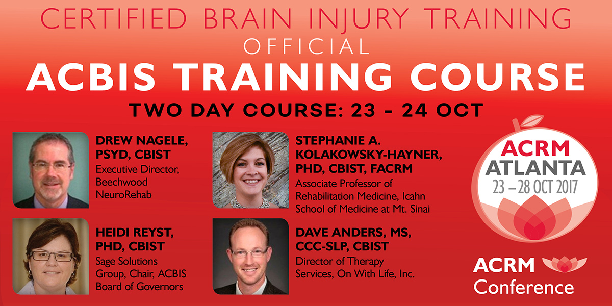 ACBIS Training Course at ACRM Conference 2017