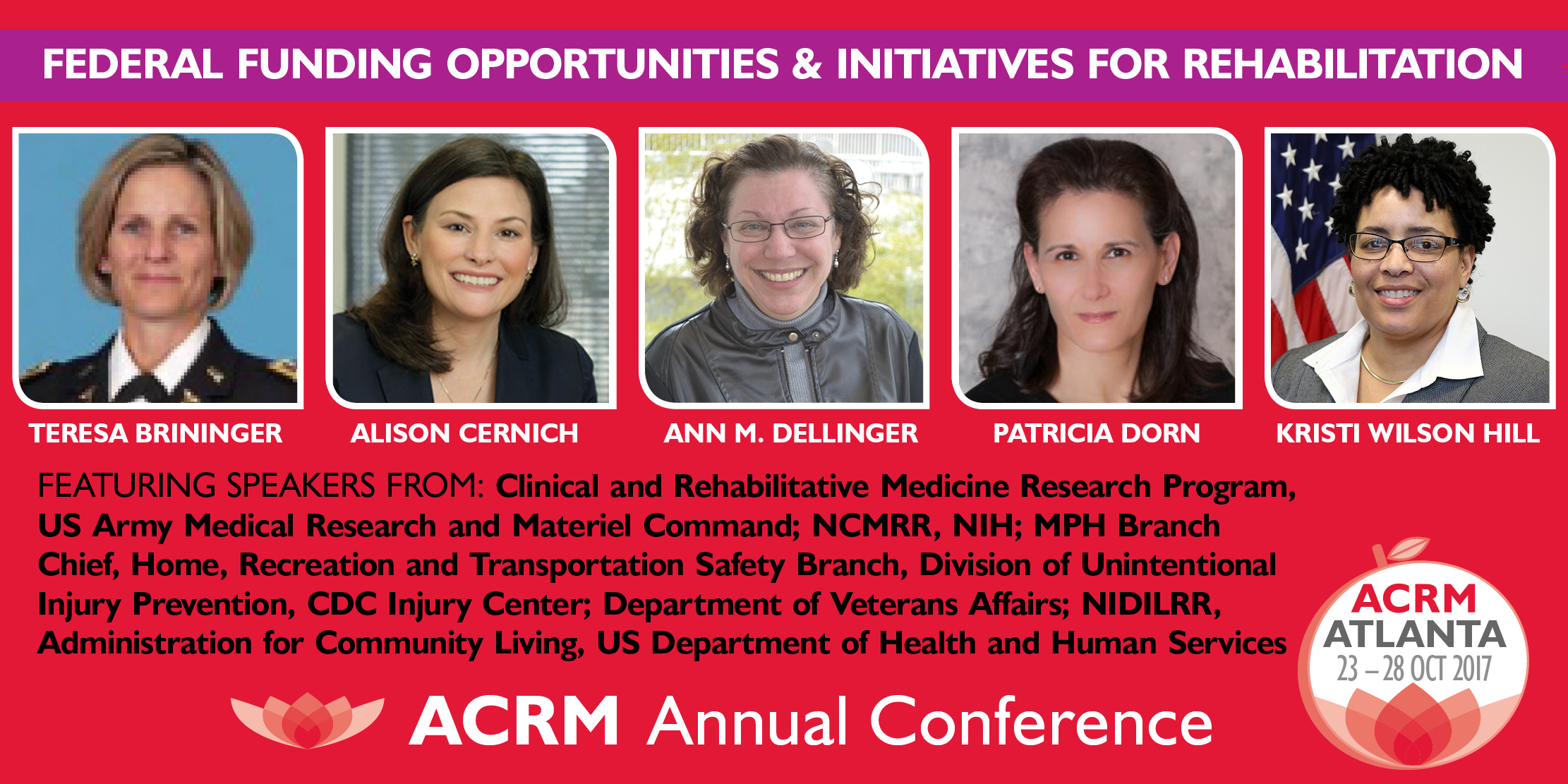 FEATURED SESSION: Federal Funding Opportunities & Initiatives for Rehabilitation