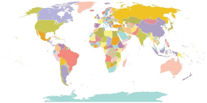 Members Travel the Globe Map