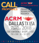 Amplify Your Research! Call for Proposals: ACRM Annual Conference DALLAS 2018 Hilton Anatole