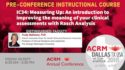 ACRM Instructional Course IC34