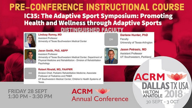 IC35: The Adaptive Sport Symposium: Promoting Health and Wellness through Adaptive Sports