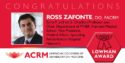 ACRM Edward Lowman Award 2018 Recipient Ross Zafonte