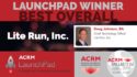 Lite Run Inc. awarded ACRM LaunchPad "Best Overall" innovation