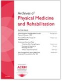 Archives of Physical Medicine & Rehabilitation cover image