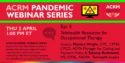 ACRM Pandemic Webinar Series image