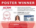 ACRM Outstanding Poster Award 3rd Place image