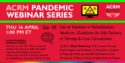 ACRM Pandemic Webinar Series image