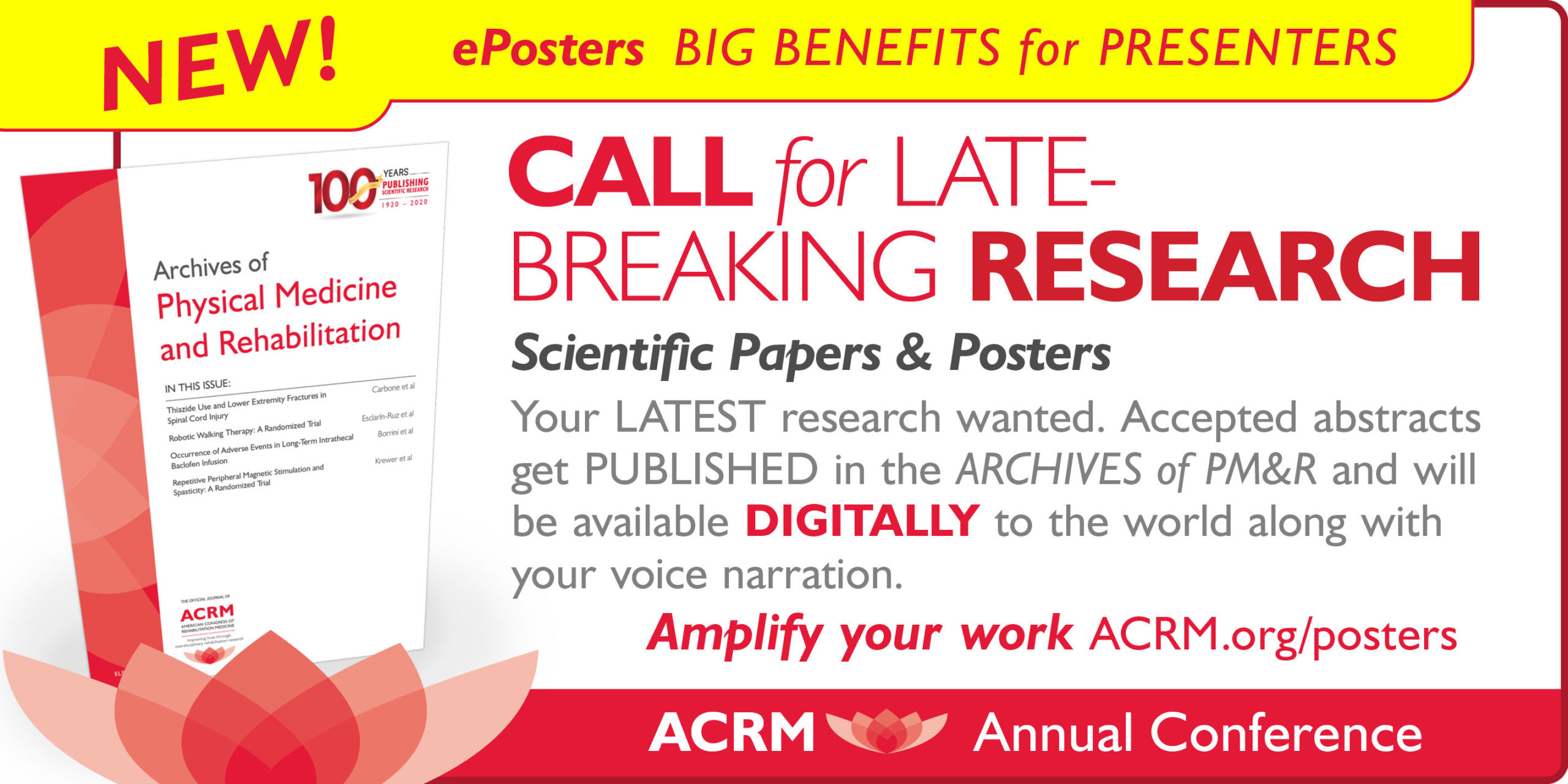 Call for Late Breaking Image ACRM