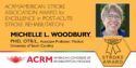 Michelle Woodbury is the 2020 recipient of the ACRM / American Stroke Association Award for Excellence in Post-Acute Stroke Rehabilitation