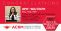 Amy Houtrow is the 2020 recipient of the ACRM Women in Rehabilitation Science Award