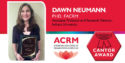 Dawn Neumann is the 2020 recipient of the Joshua B. Cantor Scholar Award presented by the Brain Injury Interdisciplinary Special Interest Group of ACRM