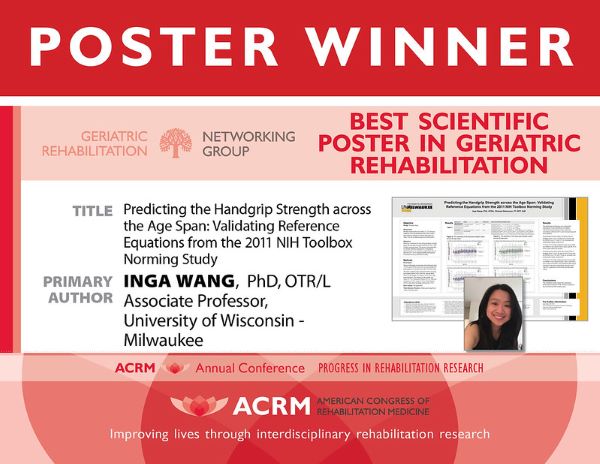 2020 Best Geriatric Rehabilitation Poster Award image