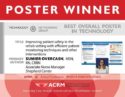 ACRM Best Overall Poster in Technology 2020 image