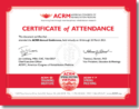 CME CEU Certificate