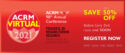 Save 50% off ACRM Conference Registration image