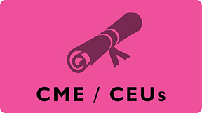 Links to information about CME and CEU credits.