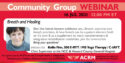 ACRM Complementary Medicine Webinar
