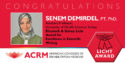 Dr. Senem Demirdel received the ACRM 2021 Licht Award image