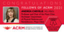 IMAGE - The designation of ACRM Fellow was conferred on Dr. Andrea Cheville in 2021.