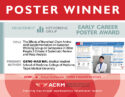 ACRM Measurement ISIG Early Career Poster Award recipient image