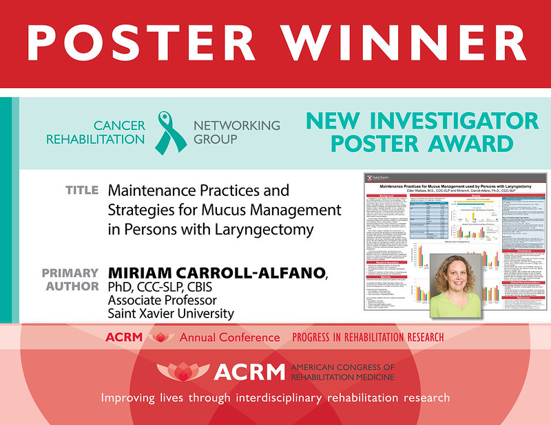 New Investigator Poster Award for Cancer Rehabilitation - image