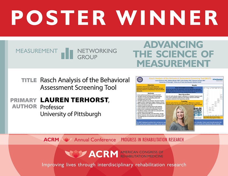 MISIG Advancing the Science of Measurement Poster Award - image