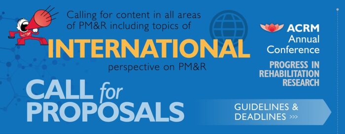 ACRM Call for International Proposals - image