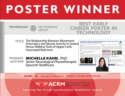 Michelle Kahn - 2021 Poster Award Recipient