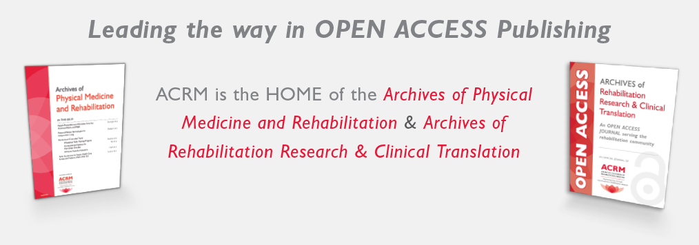 ACRM is leading the way - Open Access