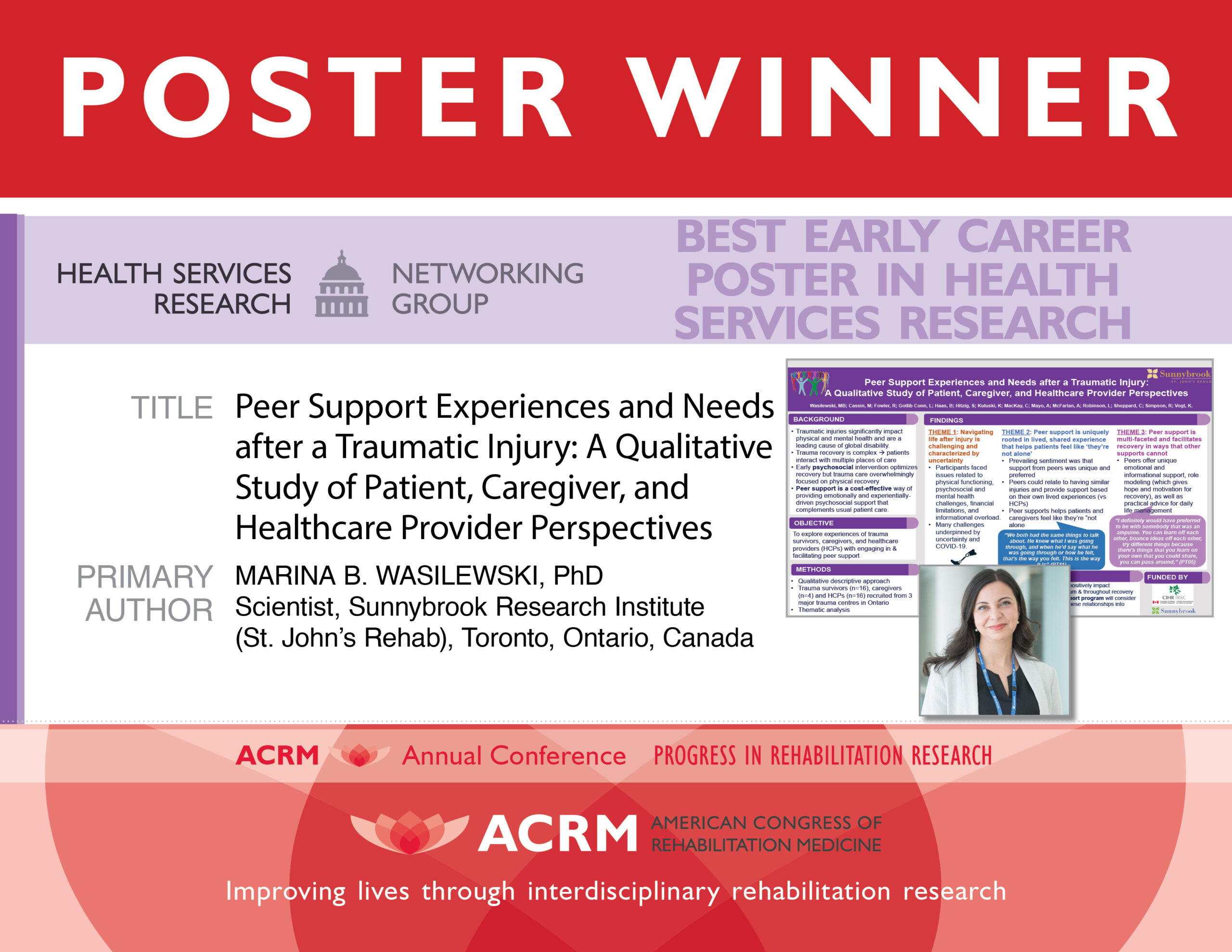 Best Overall Poster in Health Services Research