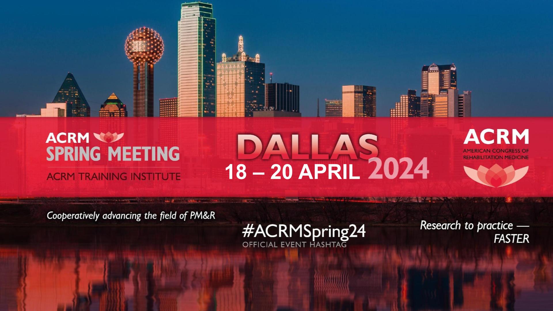 ACRM Spring Meeting 2024