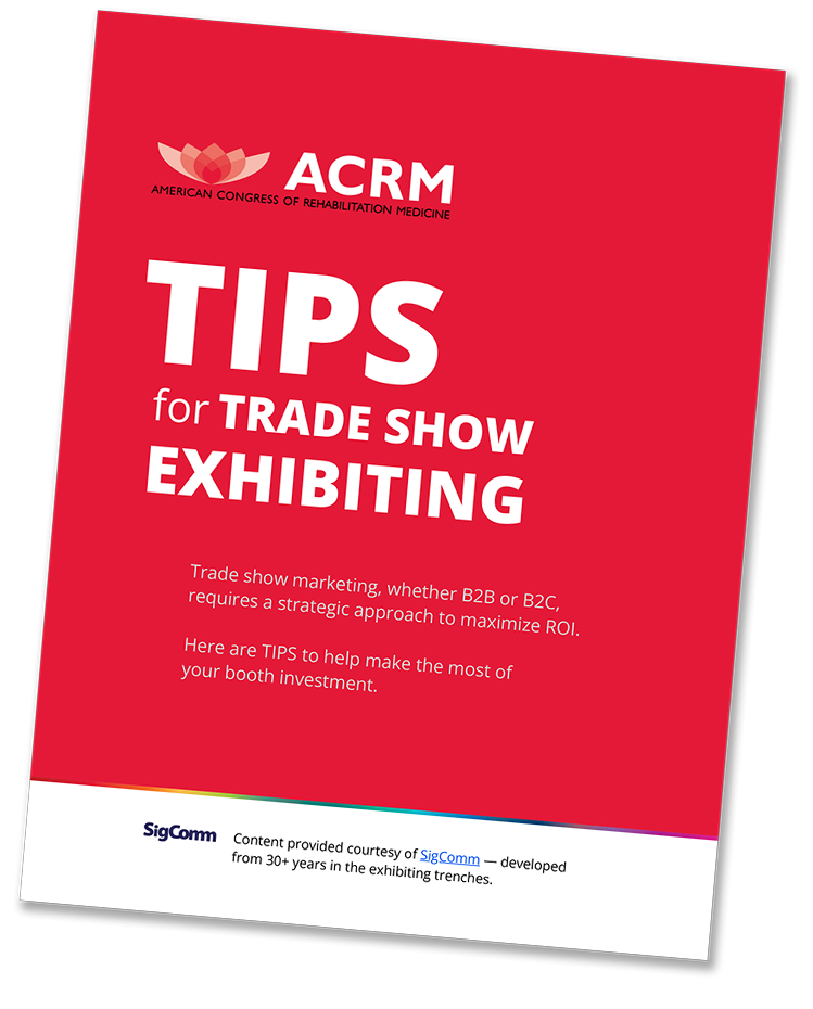 TIPS for tradeshow exhibiting cover image of PDF