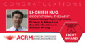 ACRM 2024 Licht Award - Li-Chieh Kuo