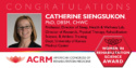 ACRM 2024 Women in Rehabilitation Science Award - Catherine Siengsukon