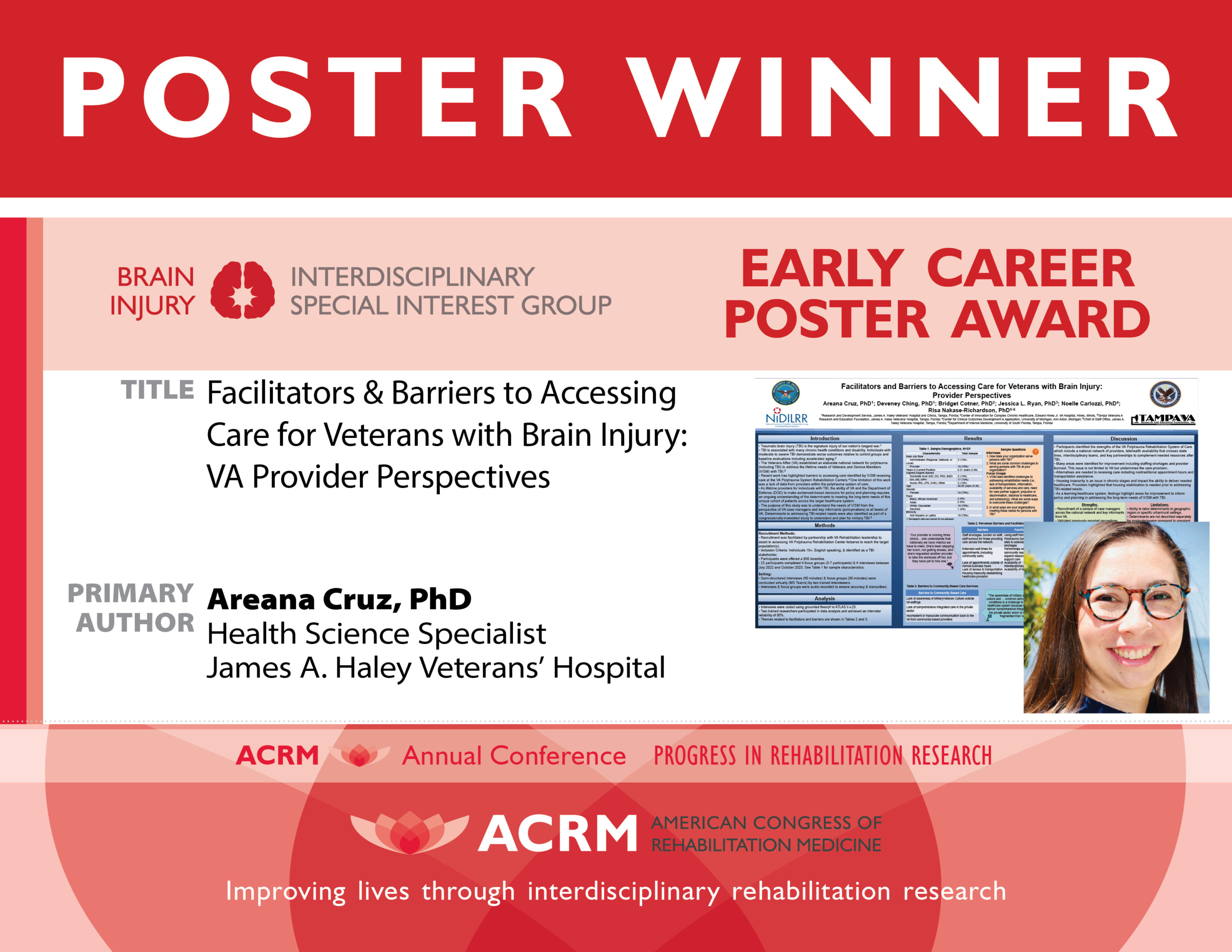 Brain Injury ISIG Early Career Best Poster