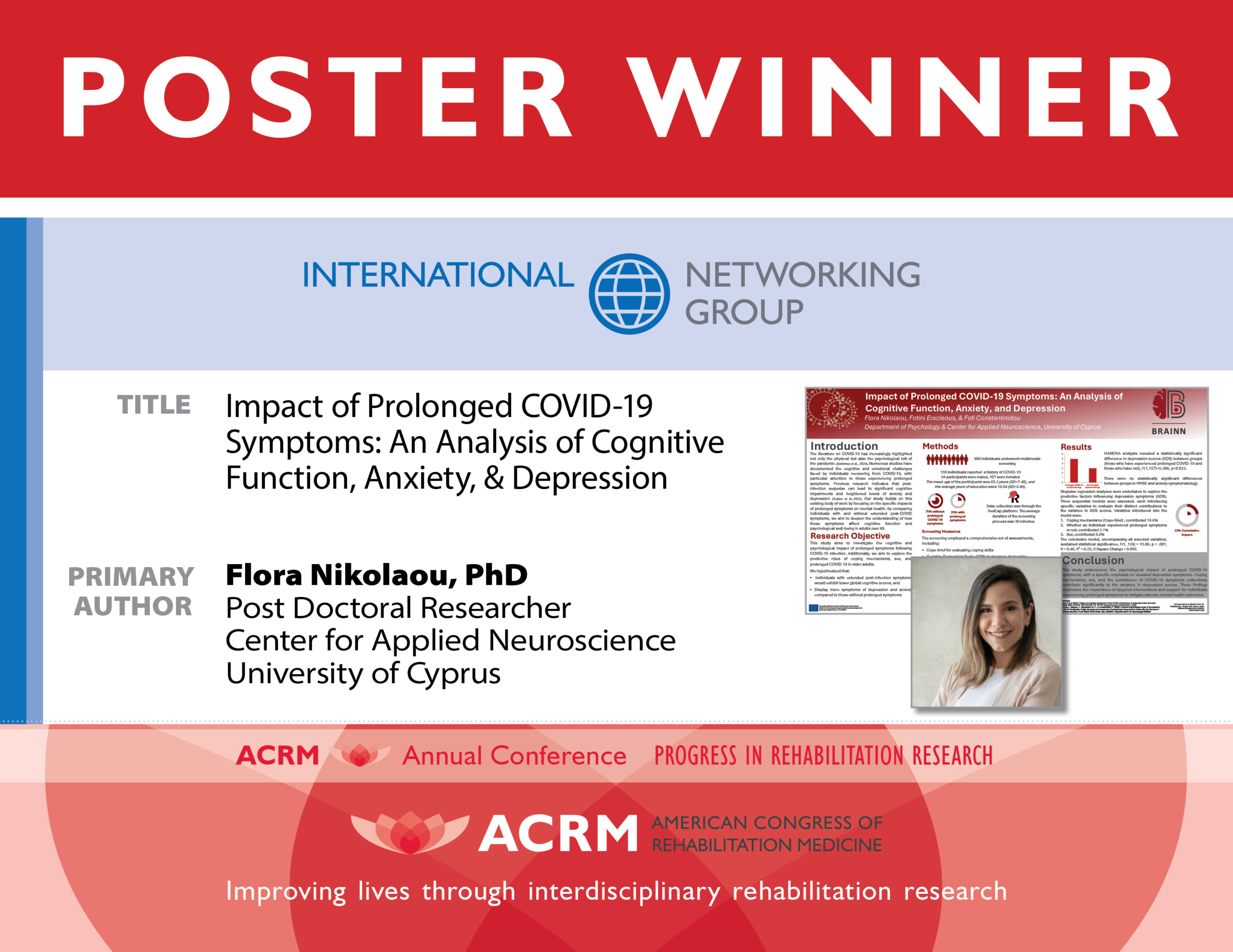 Stroke ISIG Outstanding Scientific Poster Award:<br />
