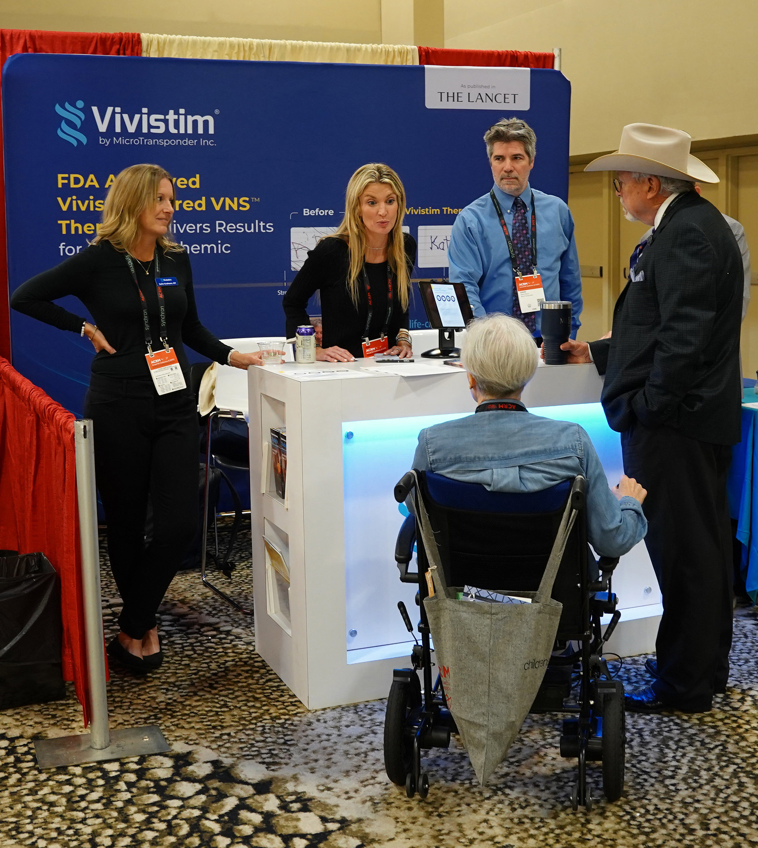 ACRM REHAB EXPO — Vivistim booth