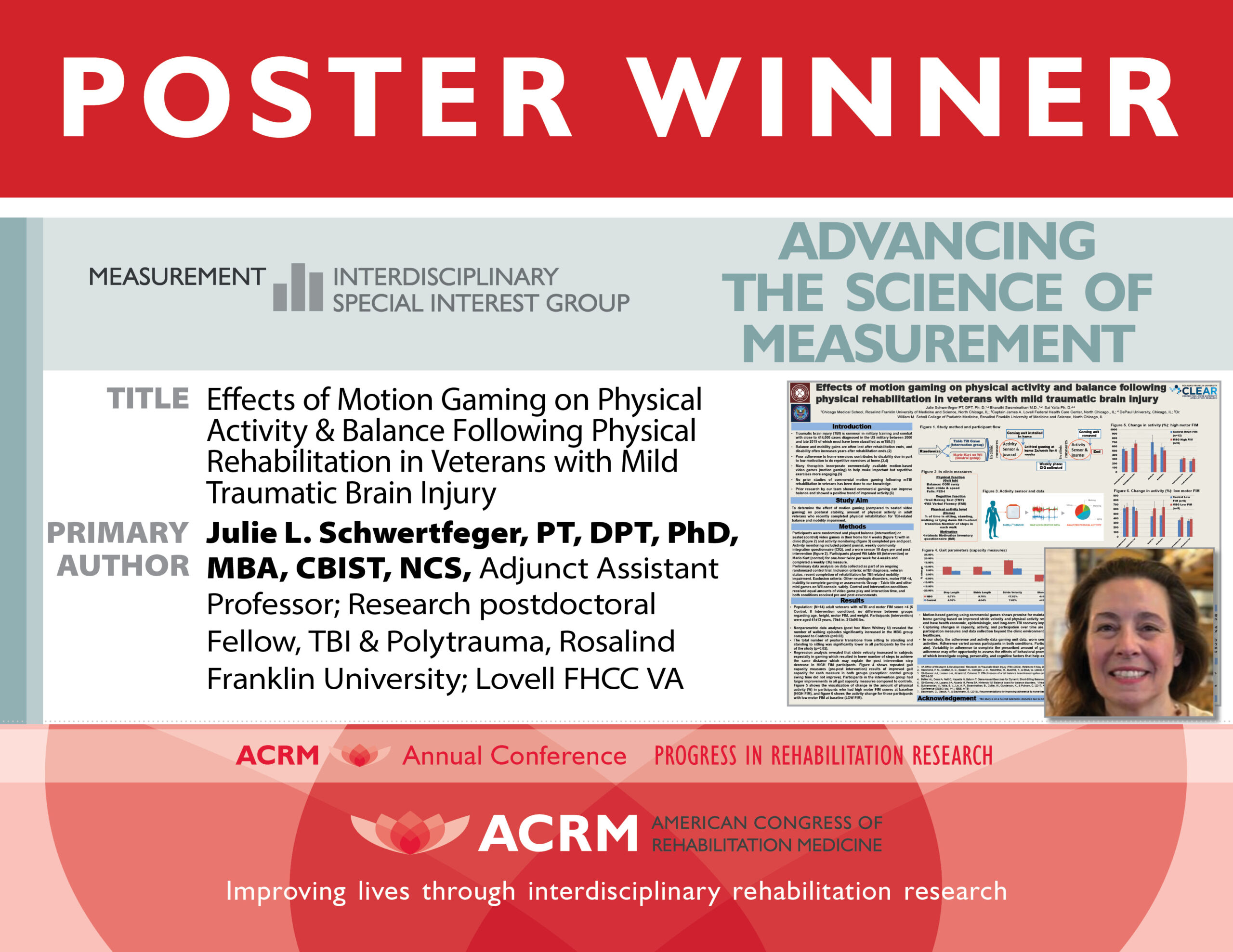 Measurement ISIG Advancing the Science of Measurement Poster Award: