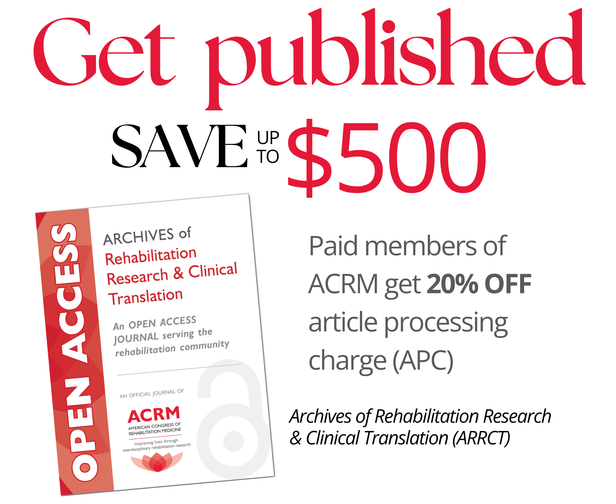 ARRCT - Get published