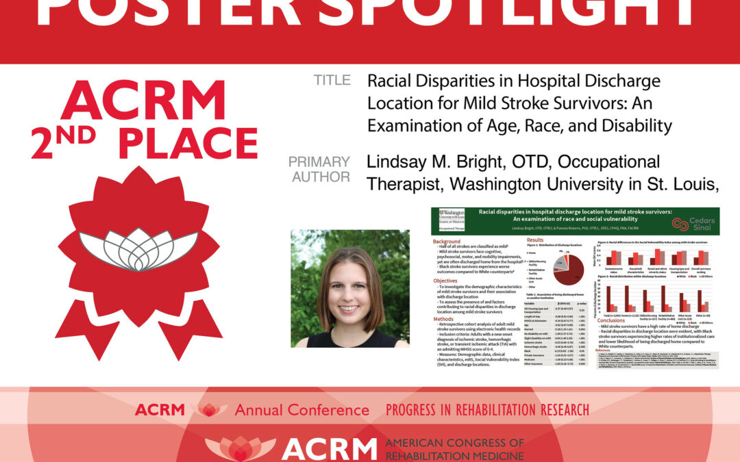 ACRM 2023 Poster Spotlight Award Second Place