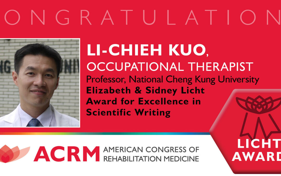 ACRM 2024 Licht Award – Kuo